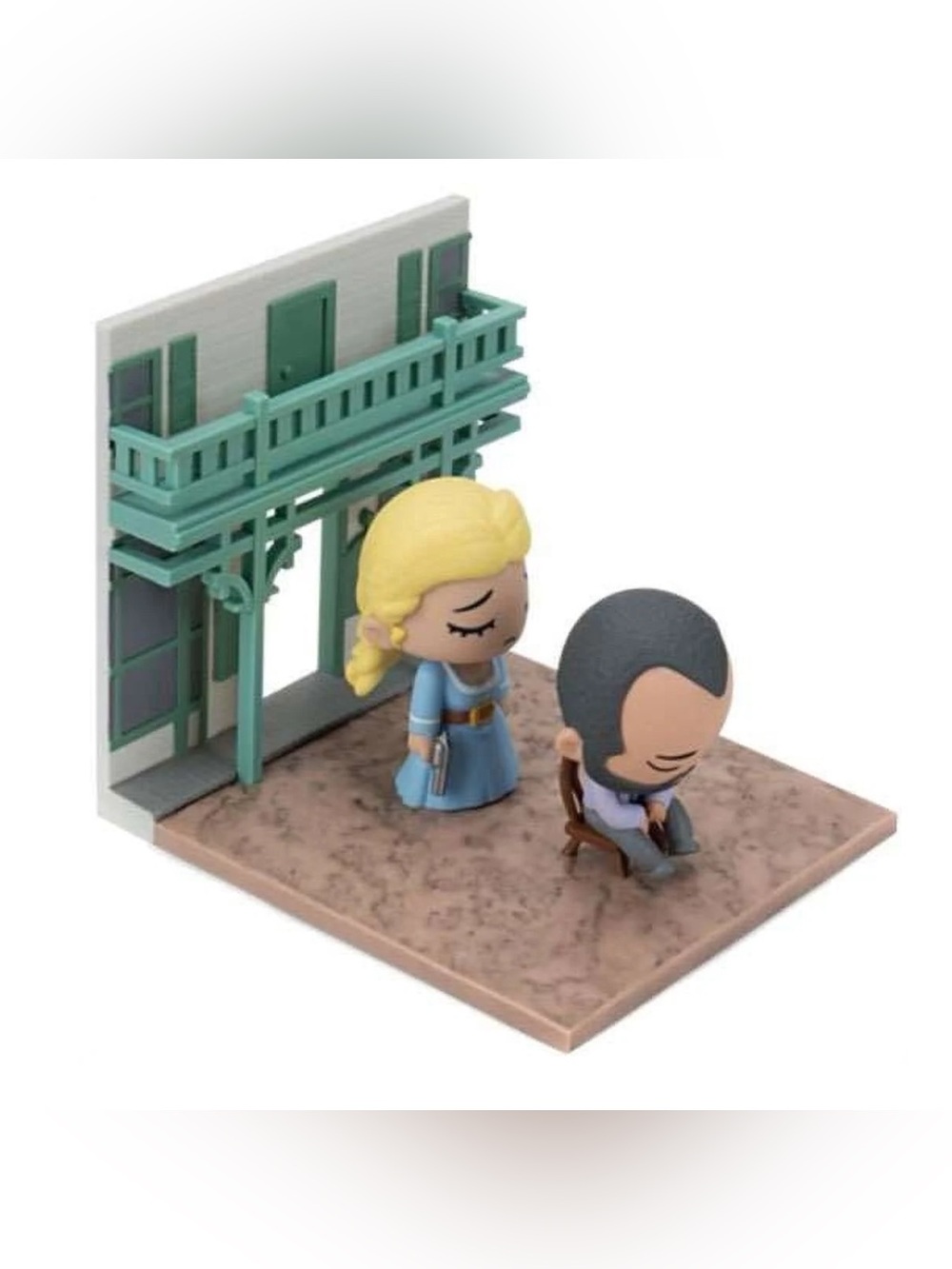 Loot Crate Exclusive Westworld SuperEmoFriends Dolores & Arnold Diorama